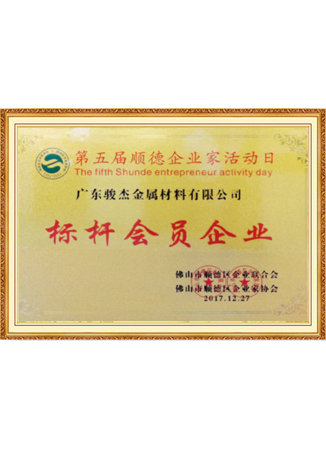 Certificate Of Honor